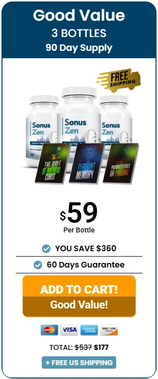 Buy SonusZen 3 Bottles
